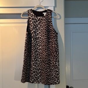 Cheetah Print Shift Dress